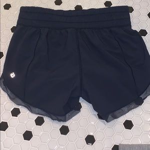rare navy lululemon size 2 shorts